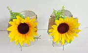 SUNFLOWER Jars Home Decoration Organizer Containers Decoration NEW SHIP FROM USA