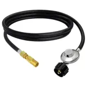 5Ft Propane Adapter Hose and Regulator Replacement Kit for Roadtrip Grills6433