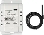 Snblzhef Tuya WiFi 16A Smart Temperature Switch Tuya WiFi Power Monitor Remote Control Smart Temperature Switch