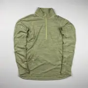 Mountain Hardwear Women's Ghee Long Sleeve 1/4 Zip M Green New RRP £60