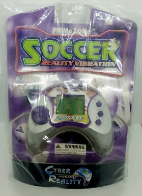 Brand New! Cyber Reality Soccer Vibration Handheld Electronic Game (Primezone)