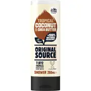 Original Source Body Wash Tropical Coconut & Shea Butter Shower Gel 250mL