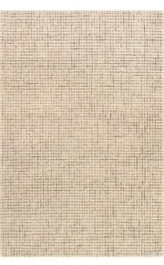 Arvin Orlano & USA Rugs 2 6"X8 Melrose Checkered Cream