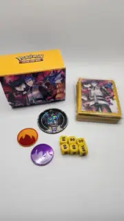 Pokémon Cyrus Tournament Collection - Deck Box, Sleeves, Coin, Accessories