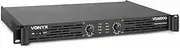 Vonyx VDA1000 DJ PA Power Amplifier, 19" 1U Rack Space Mountable, Stereo Channel 2X 500W Class D 1000W Amp with XLR Jack Combi Inputs NL-4 Speaker Outputs