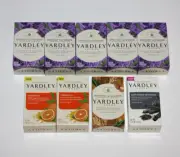 LOT (9) YARDLEY ENGLISH LAVENDER BAR SOAP VITAMIN C OATMEAL ALMOND CHARCOAL BAR