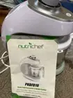 NutriChef Electric Baby Food Maker Puree Food Processor, Blender, and Steamer