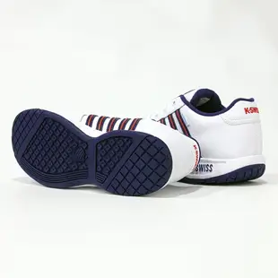 【K-SWISS】K-SWISS Eadall WP 防水老爹鞋-男-白/藍/紅 06781-112 [APP下單享4%點數]