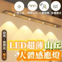 在飛比找momo購物網優惠-【Mojito】超薄山丘人體感應燈 30cm(LED感應燈 