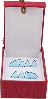 Vaguelly Professional Guzheng Finger Picks Crystal Nails Set Guzheng Playing Nail Covers