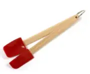 Norpro 2 Piece 8 Inch Mini Spatula and Scoop Set