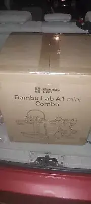 Bambu Lab A1 Mini Combo, factory seal ams mini Multi-Color 3D printer