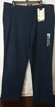 Dockers Men's Ultimate Chino Straight Fit Lightweight Navy Blue Pants 40x30