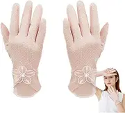 [Generic] Driving Gloves Women UV Protection - Sun Block Gloves,Anti-Slip Touchscreen, Breathable Quick Drying Sun Protection Gloves for Hand Protection