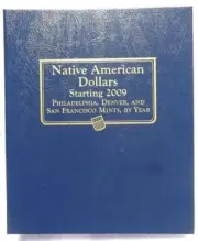 Whitman US Native American Dollar Coin Album Starting 2009 #3210