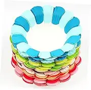 100pcs DIY Wall Flower Paper Plates Handmade Petal Art Craft Material for Creative Wall Ornament Supplies for Kindergartens and DIY Projects