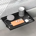 Bedside Shelf for Bed, College Dorm Room, Top Bunk, Clip on Nightstand Tray, Bun