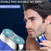 Electric Razor, New Model Mini Dual-Head Electric Shaver Pocket Washable
