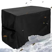 Pool Heater Cover | 39.7 X 33.8 X 30.7 Inch Cover for Pool Heater - Air Conditioner Outside Unit, Pool Equipment Insulation, Oxford Cloth, 8 Drawstrings,