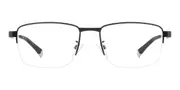 Polaroid PLD D571/G Asian Fit 003 Men's Glasses Black Size 54 - Private Health Rebate - Blue Light Block Available