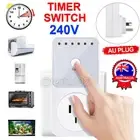 1-4x Digital Timer Switch Automation Power Socket Electric Countdown Timer 240V
