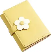 [MOBUTOFU] Chic PU Wallet Multi Functional Coin Bag for Students Stylish Trifold Card Holder with Practical Design for Everyday Use