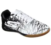 Skechers Men's Leverage Powerplay Soccer Shoes White/Black - 54905-WBK, Wbk
