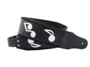 RightOn! Legend Stevie Ray Vaughan Guitar Strap; black
