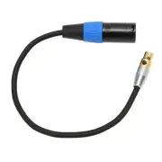 XLR Male To Mini XLR Female Cable Professional 3 Pin XLR Cable Adapter DSO