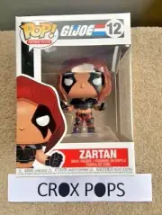 ZARTAN GI Joe 12 Funko Pop Vinyl New in Mint Box + Protector