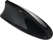 CYDZSW Car Shark Fin Antenna,Universal Car Shark Fins Antenna Cover Mods(Black)