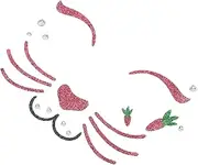 NOLITOY Dorable Rabbit Temporary Face Stickers for Easter Dress up Makeup Art Craft