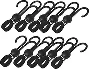 ERINGOGO 10pcs Strong Load-Bearing Stroller Hook Multi-use Shopping Trolley Hanging Hook for Bags Practical Outdoor Stroller Hanger Easy to Install