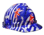 Cool Hard Hats Unisex GREEK AUSSIE CRACKS MSA Cap STYLE Hard Hat