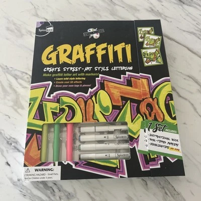 Graffiti Art Set Spice Box Petit Picasso Create Street Art Style Lettering NEW