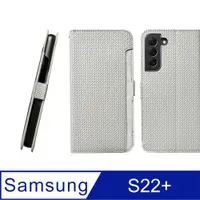 在飛比找PChome24h購物優惠-CASE SHOP Samsung S22+前插卡側立式皮套