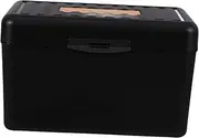 TEHAUX Note Pad Set Flash Card Organizer Case Small Flash Card Holder Index Card Storage Index Card Case Portable Business Card Holder Flash Cards Containers Flash Card Case Black Abs