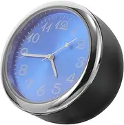 CHILDWEET Car Interior Mini Clock Compact Timepiece for Vehicles Easy to Install Durable Design Versatile Use Cars Desks Nightstands with Hands