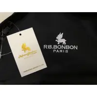 在飛比找蝦皮購物優惠-Rebecca Bonbon 狗頭包 剪影刺繡帆布後背包 黑