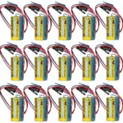 15x MR-BAT ER17330V/3.6V Mitsubishi A6BAT PLC Battery FANUC CNC System Highclick