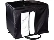 Amazon Basics Portable Foldable Photo Studio Box with LED Light - 25 x 30 x 25in