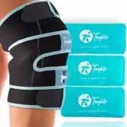 Knee Ice Pack Wrap - 4 in 1 Knee Pain Relief Brace for Joint Pain, Bursitis Pai