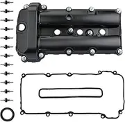 HSPSWIFTER Right Valve Cover with Gaskets Compatible with 2002-2008 Jaguar X-Type 2002-2008 Jaguar S-Type OE# C2S48786, 004-284ALU-M