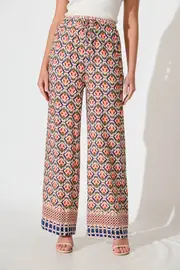Rowan Pant in multicolor Multi Tile Print S