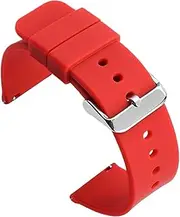 [GBAGVSYK] Quick Release Silicone Watch Strap 12 14 16 18 19 20 21 22 24mm Unisex Rubber Watch Strap Watch Replacement Strap Watch Accessories Watch Bracelet