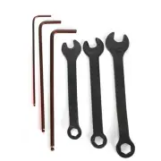 Straight/Curved Tweezers Wrenches Screwdriver Screws Brush Scissors Tool