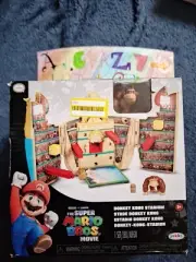 NEW Nintendo SUPER MARIO BROS MOVIE Donkey Kong Stadium Toy Figure Playset