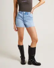 Hi Bells Denim Shorts in Roxette Rodie