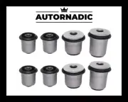 FRONT LOWER UPPER CONTROL ARM BUSHING FOR 2010-2023 LEXUS GX460 SET OF 8 (for: Lexus)