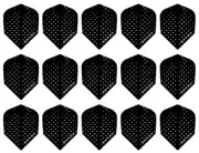 5 Sets Harrows Dimplex Standard Dart Flights - Ships w/ Tracking – Black